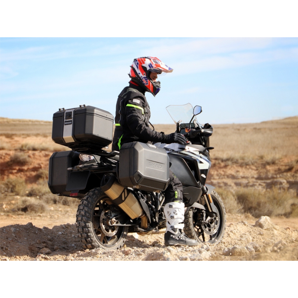 SHAD MALETA LATERAL TERRA TR36 DERECHO NEGRO (D0TR36100RB) - 8