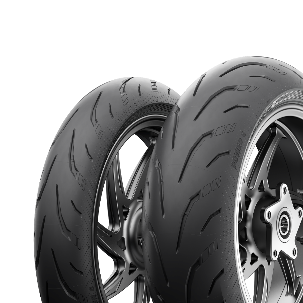NEUMATICO PARA MOTO MICHELIN 190/55ZR17 (75W) POWER 6 R TL - 5