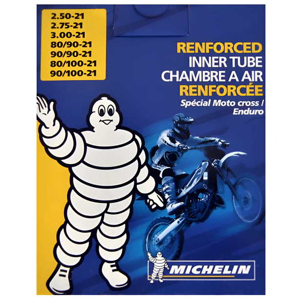 CAMARA DE AIRE MICHELIN 21 MDR REFORZADA 2.5MM VALVULA TR4 - 1