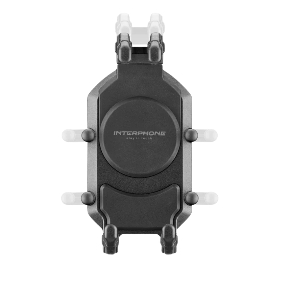 INTERPHONE SOPORTE UNIVERSAL DE CELULAR PARA MOTO CON MODULO ANTIVIBRACION - 2