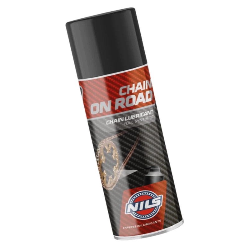 LUBRICANTE CADENA MOTO NILS ON ROAD CHAIN SPRAY 400ML - 1