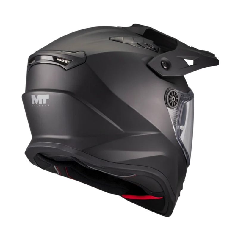 CASCO PARA MOTO MT TRACK SV HS218 PURE A1 BLACK MATT - 4