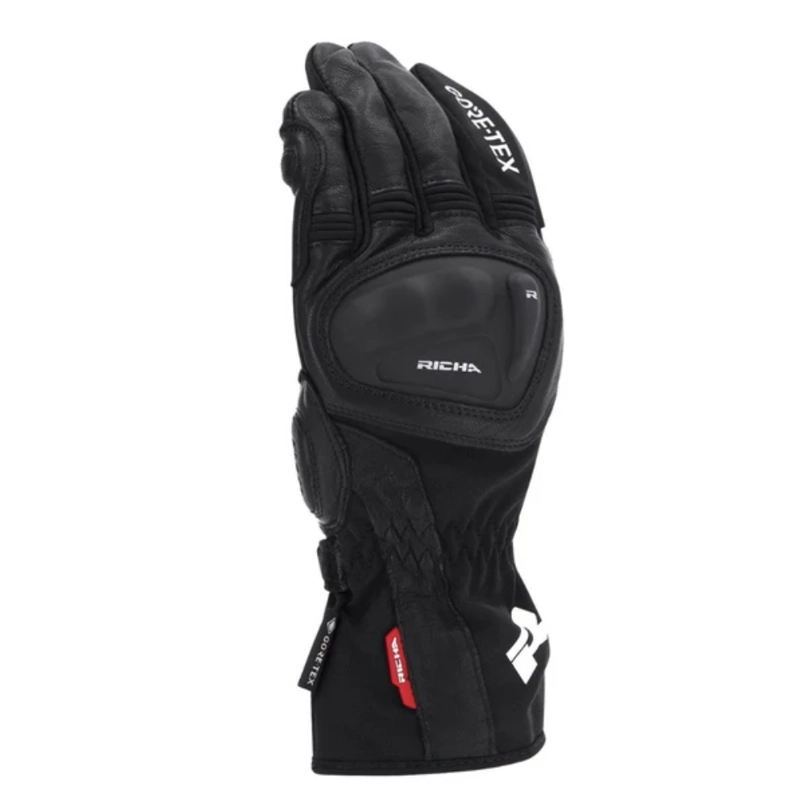 GUANTES PARA MOTO RICHA HURRICANE GORE-TEX BLACK - 2