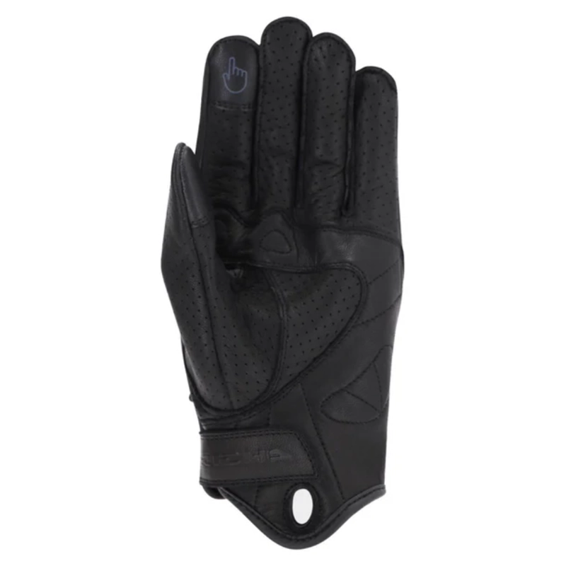GUANTES PARA MOTO RICHA CRUISER PERFORADO NEGRO - 3