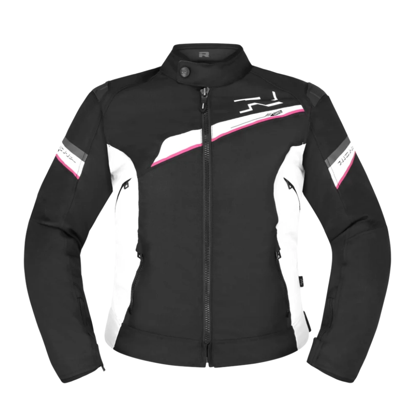 CHAQUETA DE MOTO RICHA GOTHAM 3 IMPERMEABLE ROSADO - 2