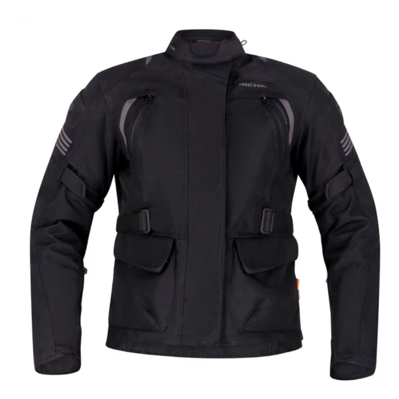 CHAQUETA PARA MOTO RICHA PHANTOM 3 NEGRA -MUJER - 2