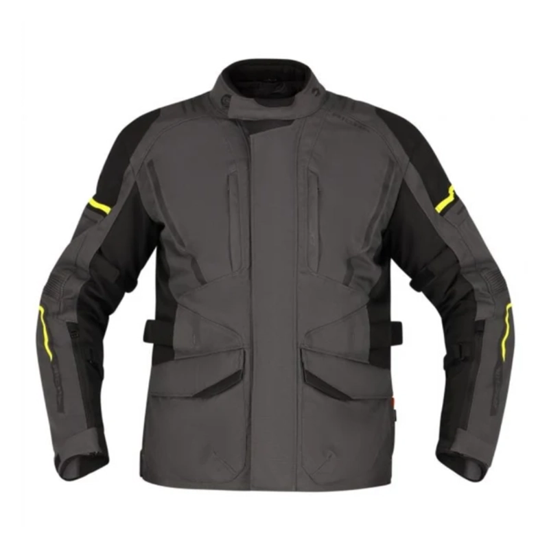 CHAQUETA PARA MOTO RICHA INFINITY 3 GRIS/AMARILLO- MUJER - 2