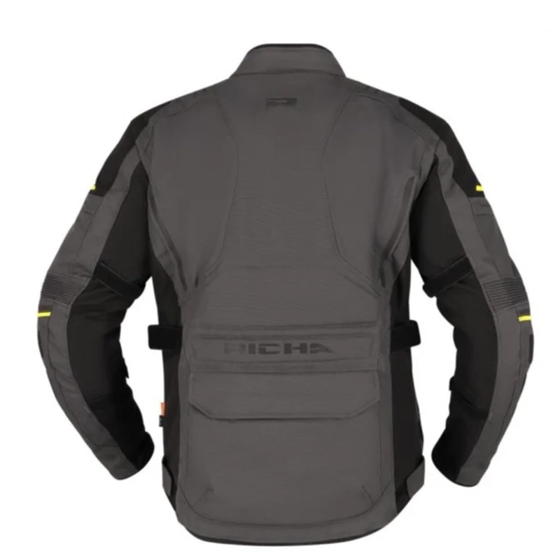 CHAQUETA PARA MOTO RICHA INFINITY 3 GRIS/AMARILLO- MUJER - 3