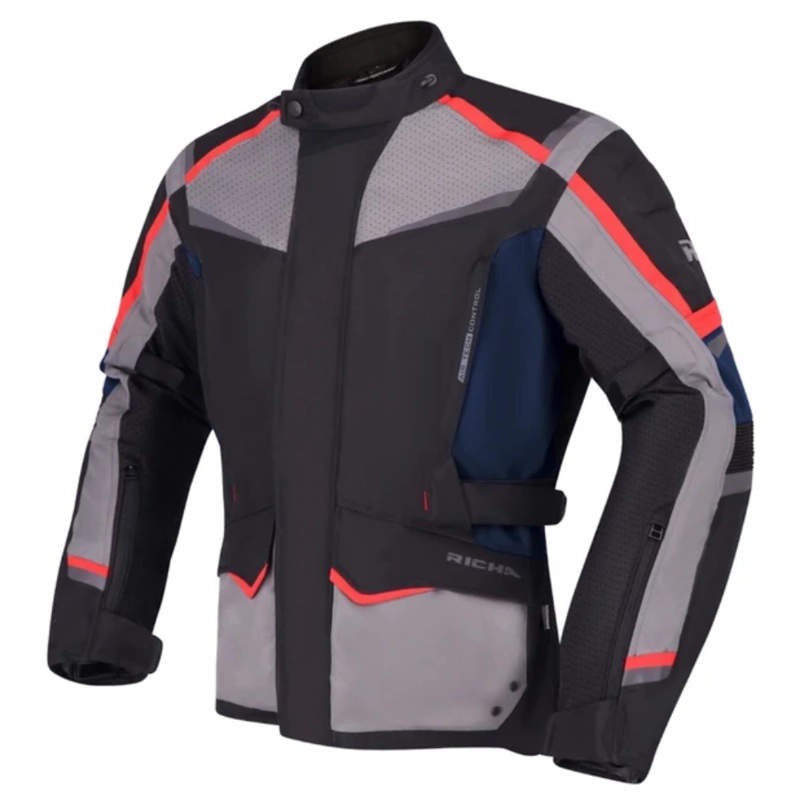 CHAQUETA PARA MOTO RICHA TUNDRA AZUL - 2
