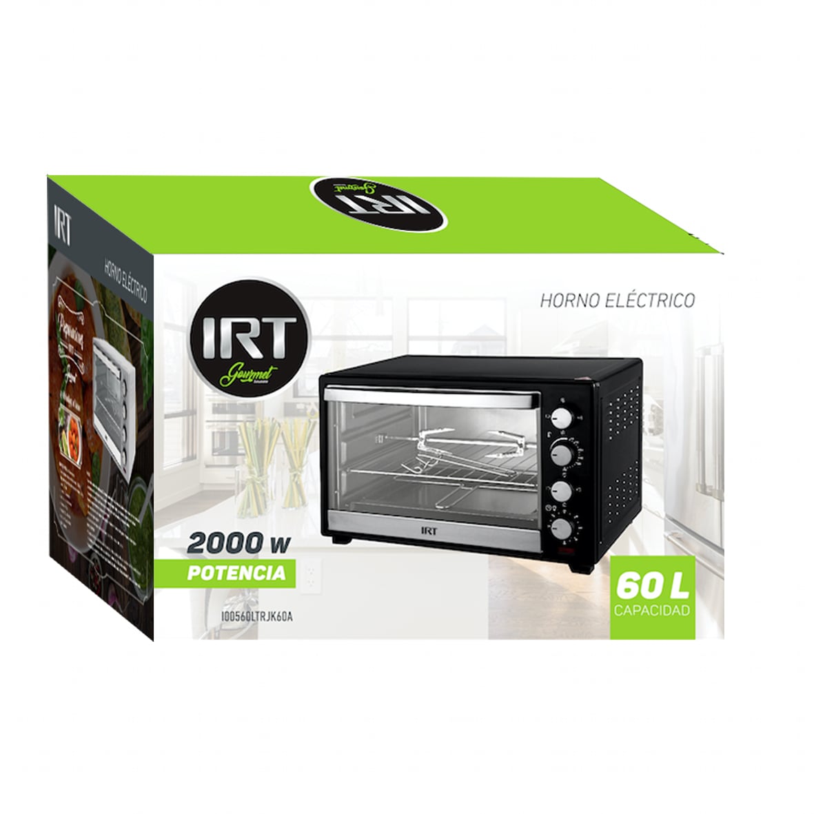HORNO ELÉCTRICO IRT 60L UNICO JK60A 1600W - 2