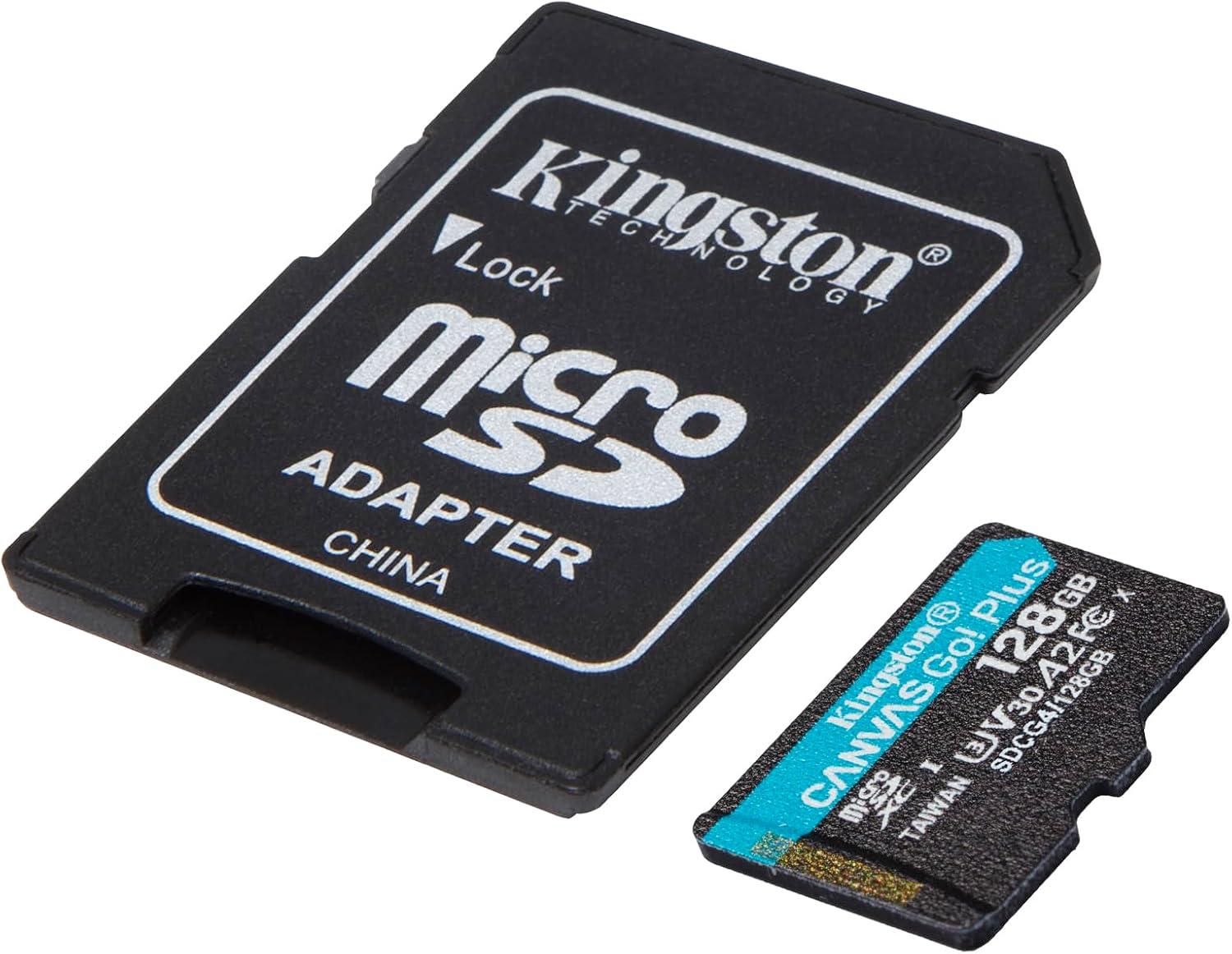 TARJETA MICROSD SDCG4/128GB MICROSDXC CANVAS GO PLUS GEN4 200MB/S A2 U3 V30