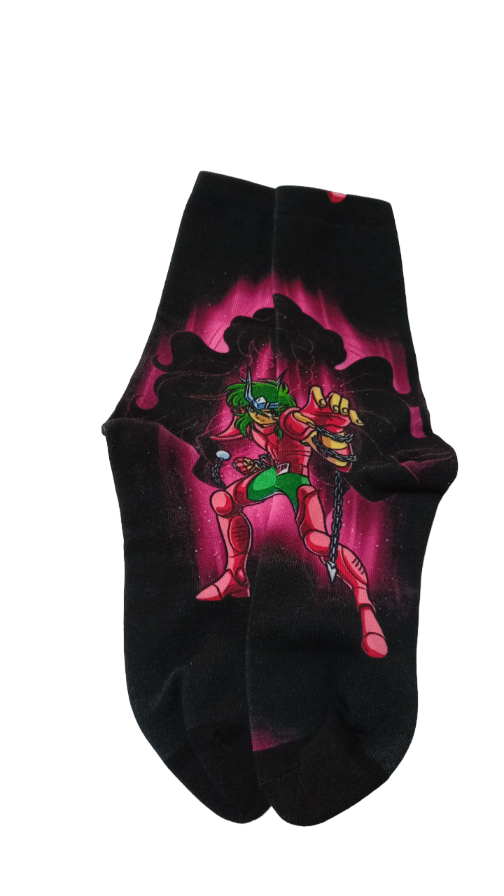 CALCETINES ADULTOS SAINT SEIYA ANDROMEDA SHUN - 1
