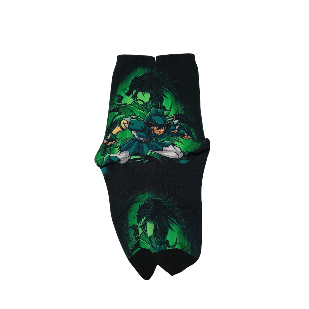 CALCETINES ADULTOS SAINT SEIYA DRAGON SHIRYU - 1