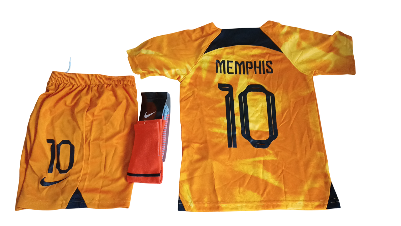 CONJUNTO NIÑOS HOLANDA 2022 MEMPHIS DE PAY - 1
