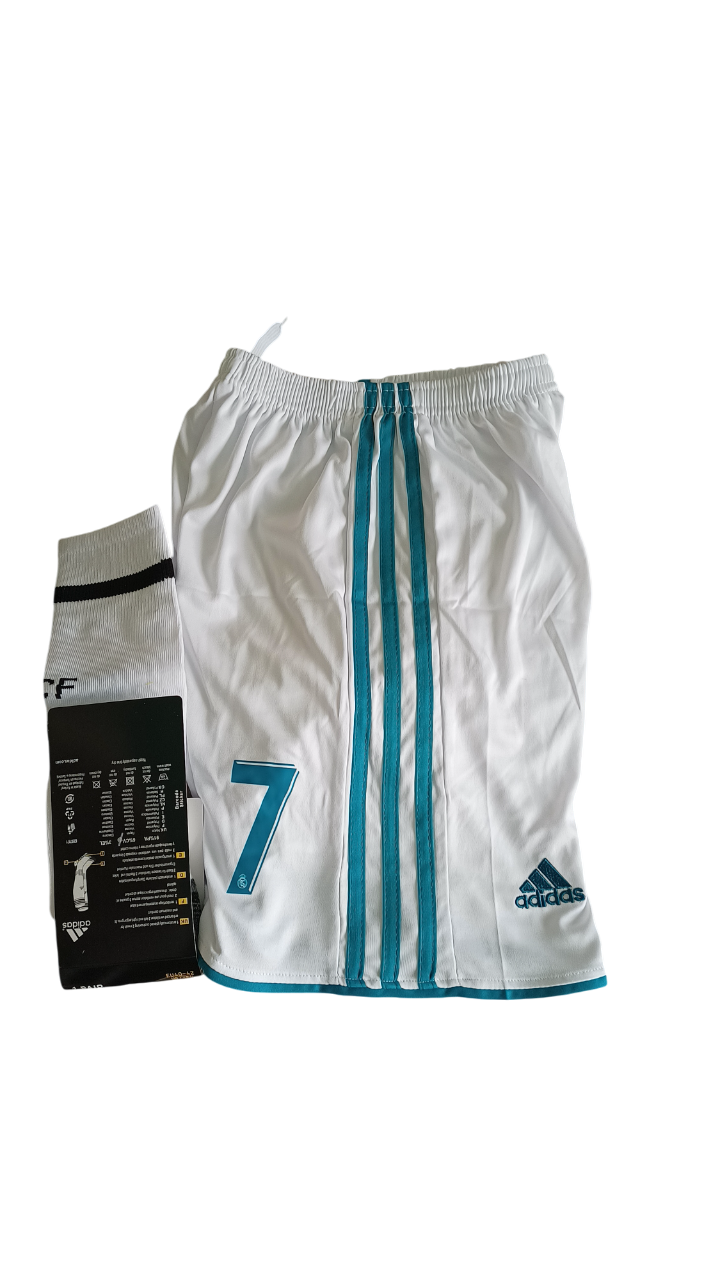 KIT PACK REAL MADRID NIÑOS RETRO RONALDO 2017 2018 - 4