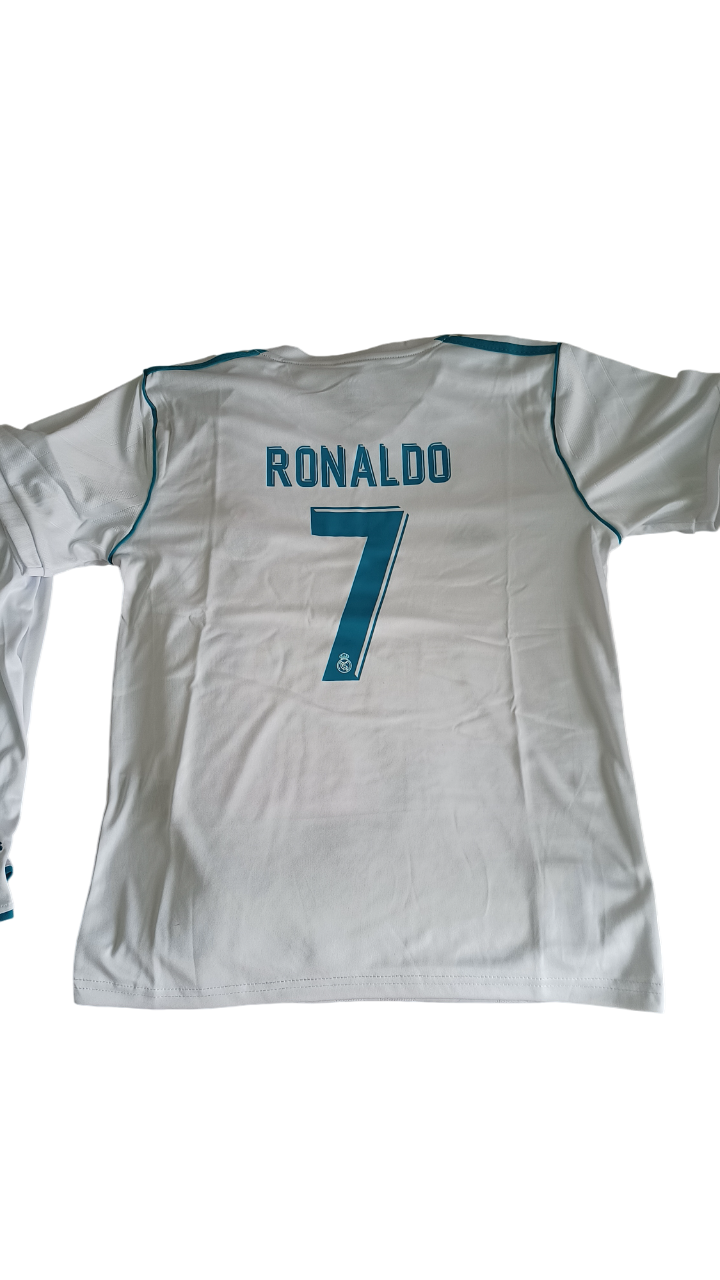 KIT PACK REAL MADRID NIÑOS RETRO RONALDO 2017 2018 - 5
