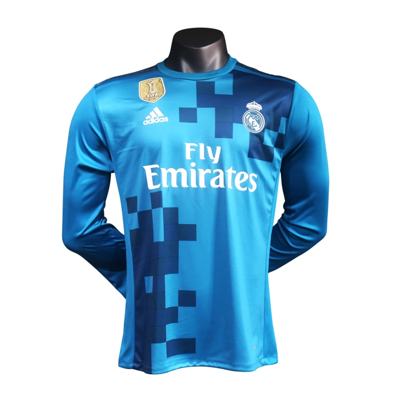 CAMISETA MANGA LARGA REAL MADRID VERSION JUGADOR RONALDO 17 18 - 1