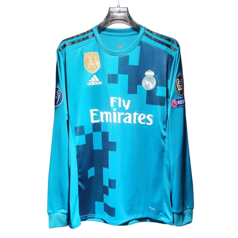 CAMISETA MANGA LARGA REAL MADRID VERSION JUGADOR RONALDO 17 18 - 3