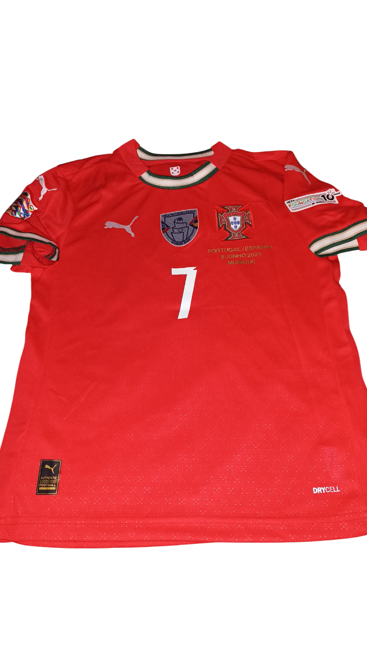CONJUNTO NIÑOS PORTUGAL RONALDO 25 26 CAMPEON DE LAS NACIONES - 4