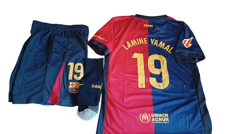 CONJUNTO NIÑOS BARCELONA LAMINE YAMAL 24 25 - 1