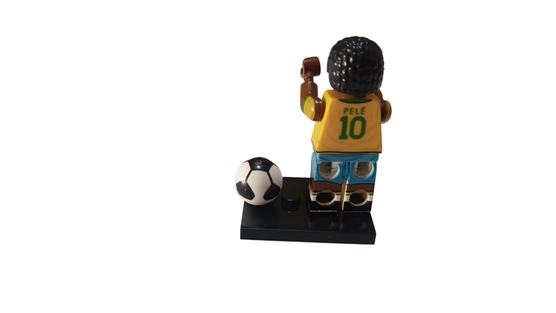 SET FIGURAS DEL FUTBOL PACK MESSI RONALDO PELE MARADONA BLOQUES - 3