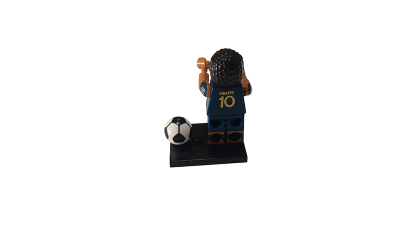 SET FIGURAS DEL FUTBOL PACK MESSI RONALDO PELE MARADONA BLOQUES - 7