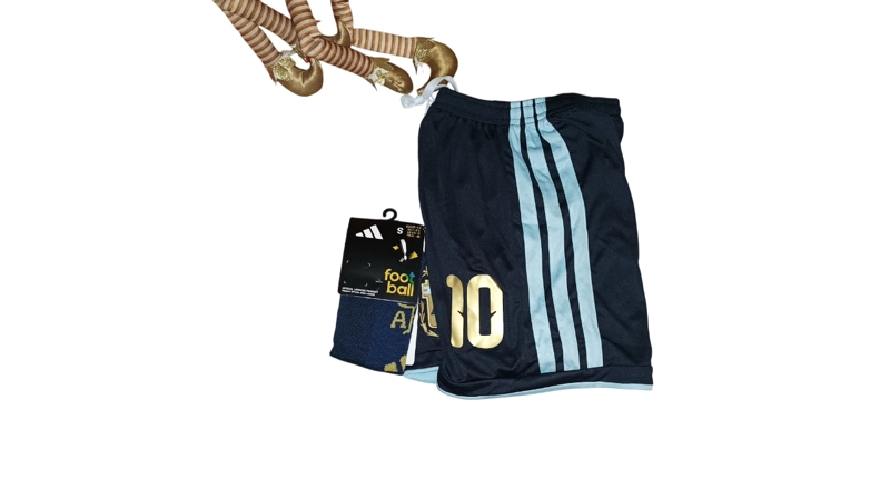 KIT PACK NIÑOS ARGENTINA MESSI 2026 TITULAR COPA DEL MUNDO - 7