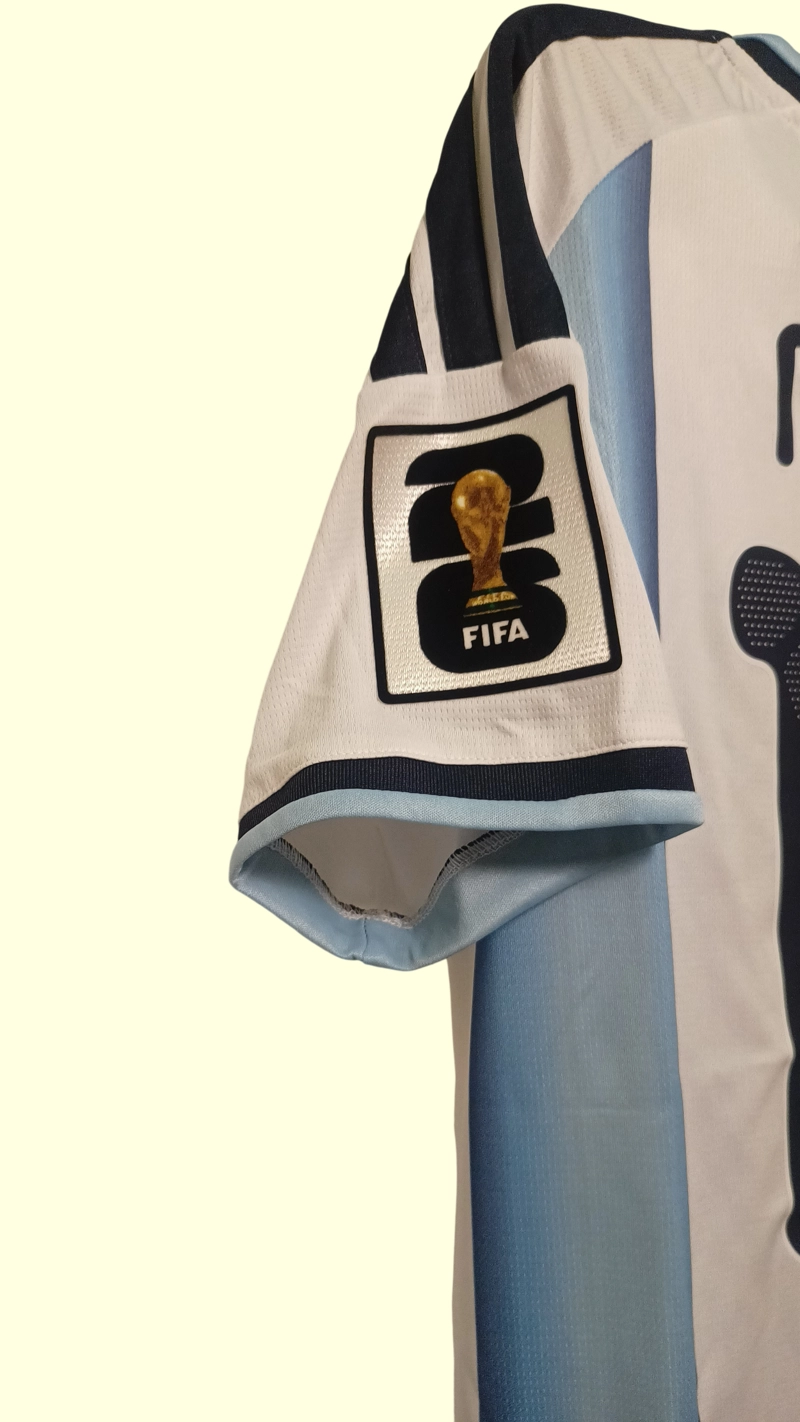 CAMISETA ARGENTINA TITULAR 26 27 MESSI COPA DEL MUNDO - 5