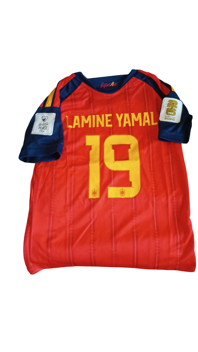 CONJUNTO NIÑOS ESPAÑA TITULAR 26 27 LAMINE YAMAL - 7