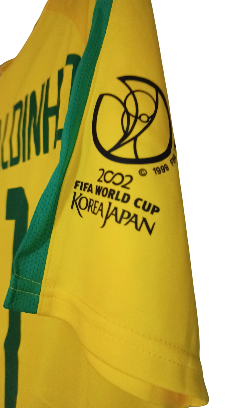 CAMISETA RETRO BRASIL 2002 RONALDINHO - 5