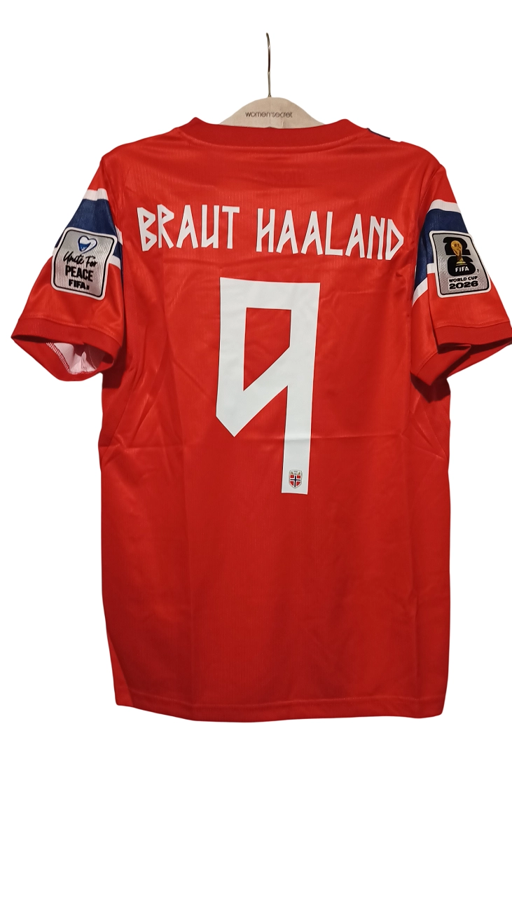 CAMISETA TITULAR NORUEGA ADULTOS HAALAND 26 27 - 2