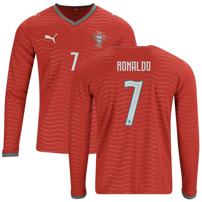 CAMISETA MANGA LARGA PORTUGAL RONALDO 26 27 - 1