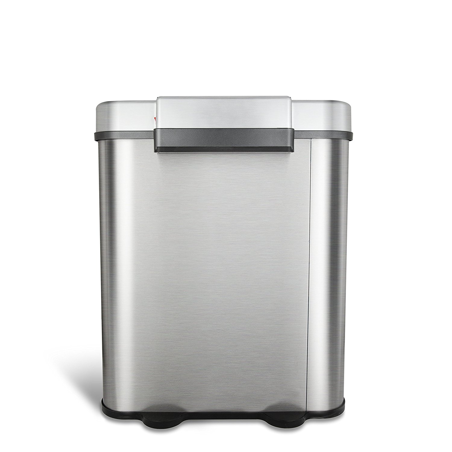 BASURERO NINE STARS AUTOMATICO PAPELERA INTELIGENTE SENSOR ECO RECICLAJE DOBLE 70L ACERO INOXIDABLE - 6