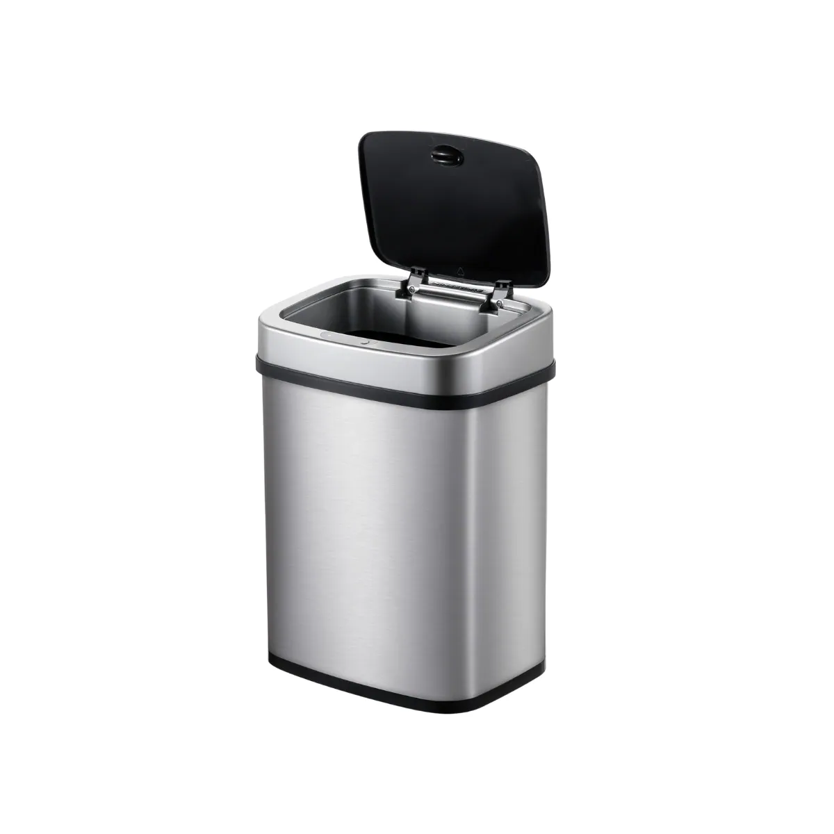 BASURERO AUTOMATICO PAPELERA INTELIGENTE SENSOR 15 LTS ACERO INOXIDABLE - 5