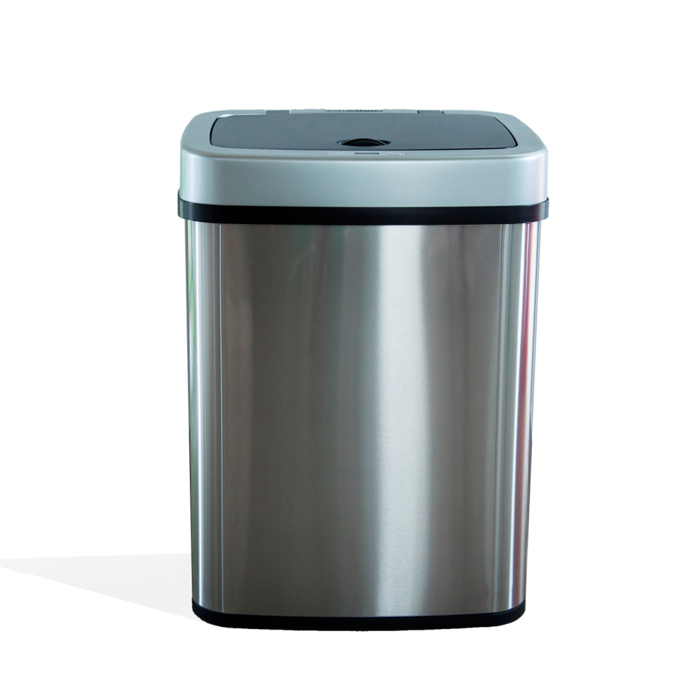 BASURERO NINE STARS AUTOMATICO PAPELERA INTELIGENTE SENSOR 30L ACERO INOXIDABLE - 1