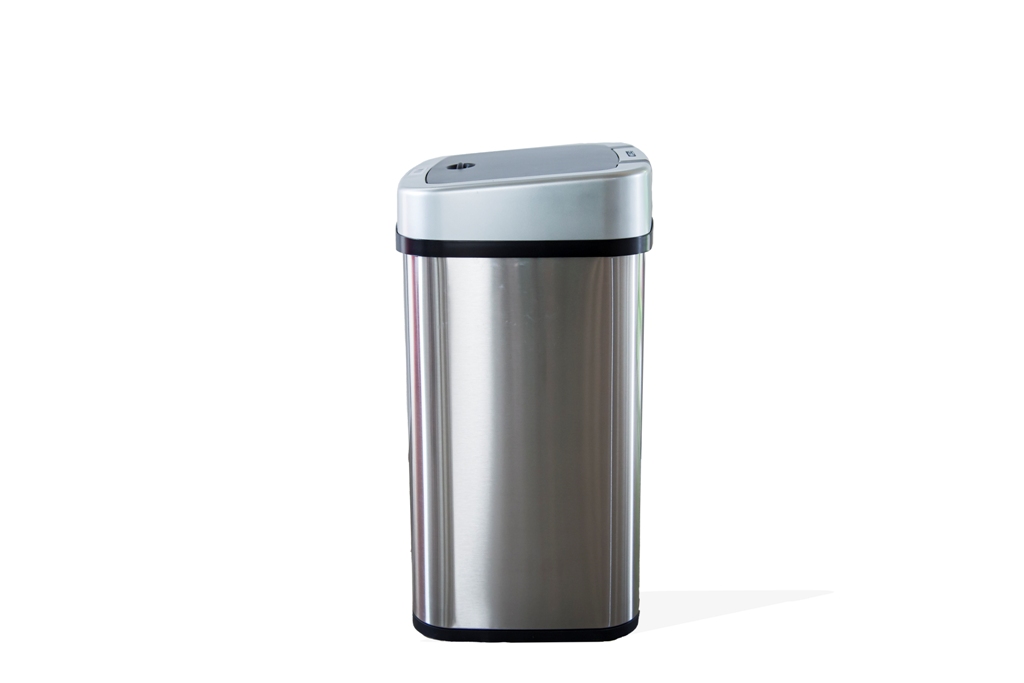BASURERO NINE STARS AUTOMATICO PAPELERA INTELIGENTE SENSOR 30L ACERO INOXIDABLE - 4