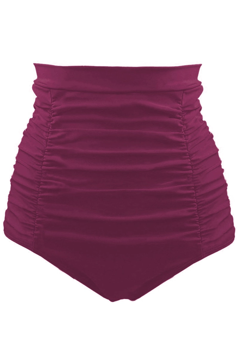 TRAJE DE BAÑO MUJER GLORIAHOON CALZON BOTTOM DE BAÑO TALLE ALTO SEXY - 1