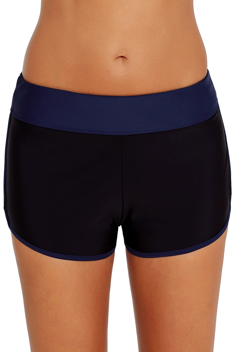 SHORT MUJER GLORIAHOON DE BAÑO DEPORTIVO AZUL - 4