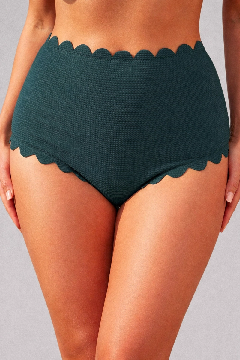 TRAJE DE BAÑO MUJER GLORIAHOON CALZON BOTTOM DE BAÑO TALLE ALTO CONTROL PRINT - 1
