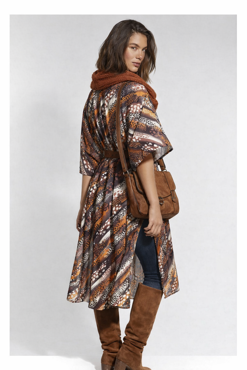 DOCOR ESPAÑA KIMONO CAMISOLA MUJER DISEÑO AFRICA - 4