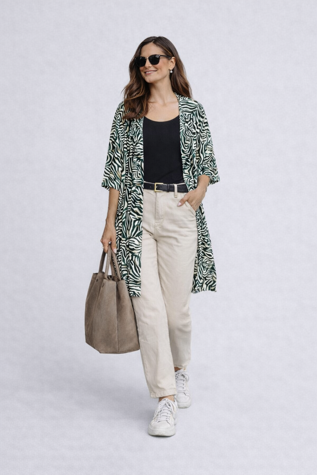 DOCOR ESPAÑA KIMONO CAMISOLA MUJER DISEÑO PRINT - 3