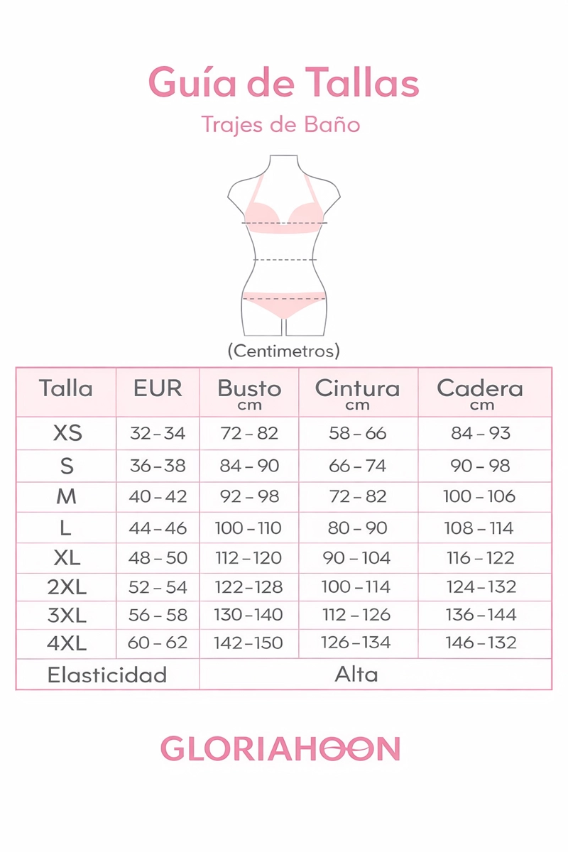 TRAJE DE BAÑO BIKINI MUJER ARGOLLAS DELUXE GLORIAHOON - 6