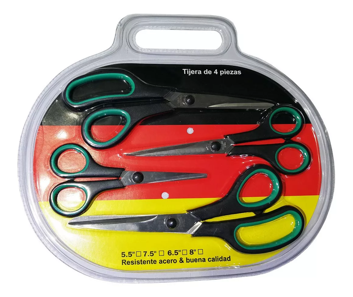 TIJERAS FORSELLING MULTIUSO ACERO INOXIDABLE / JGO 4 TAMAÑOS DISTINTOS - 1