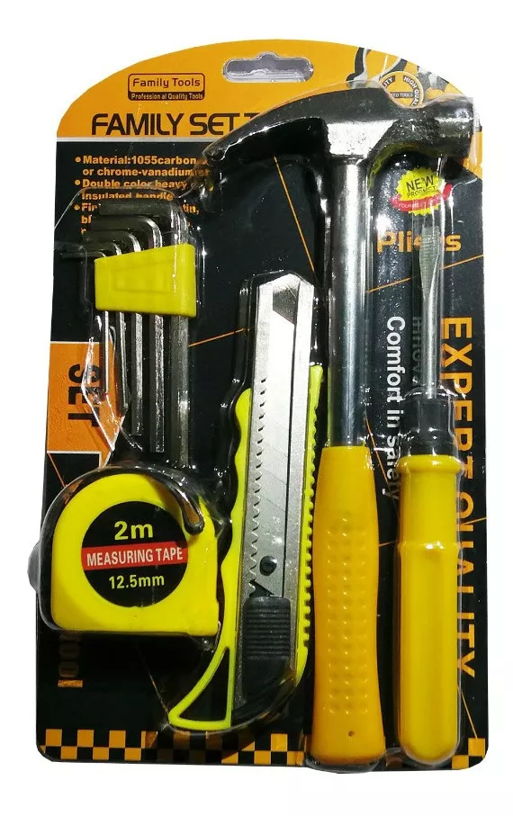 SET HERRAMIENTA ANTIDESLIZANTE PLANO CORTANTE MARTILLO ALLEN - 1