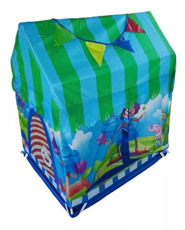 CARPA CASTILLO INFANTIL NIÑOS NIÑAS ARMABLE CASA JUEGO - 1