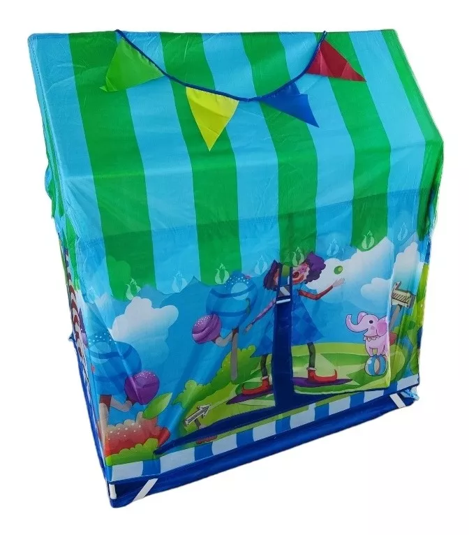 CARPA CASTILLO INFANTIL NIÑOS NIÑAS ARMABLE CASA JUEGO - 3
