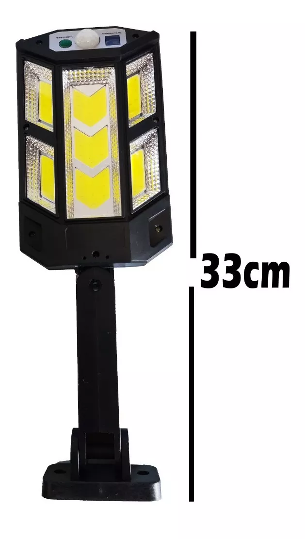 LED EXTERIOR PARED SENSOR DE MOVIMIENTO CONTROL REMOTO SOLAR - 3