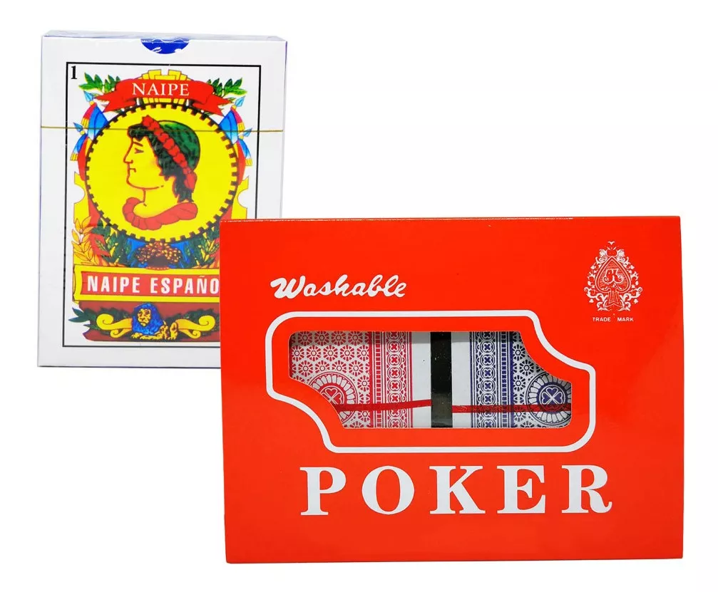 PACK NAIPES ESPAÑOL INGLES - 1