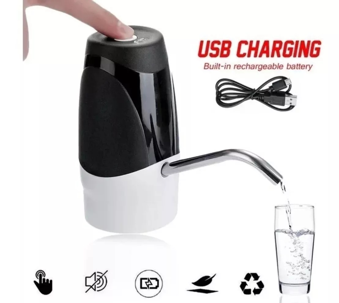 DISPENSADOR DE AGUA ELÉCTRICO BOMBA PARA BOTELLÓN MICRO USB - 2