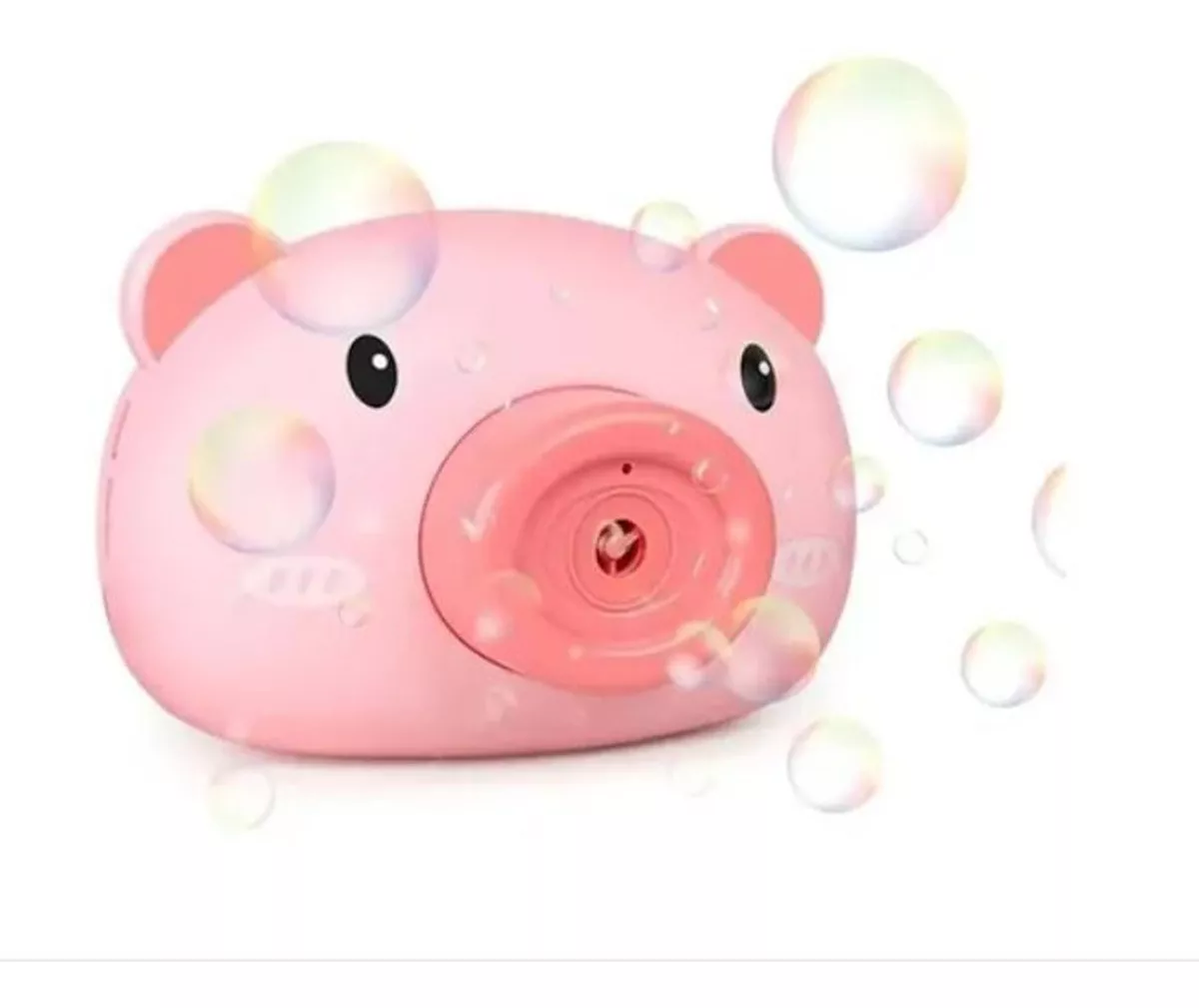 JUGUETE MÁQUINA CÁMARA LANZA BURBUJAS PARA NIÑOS CERDO - 2